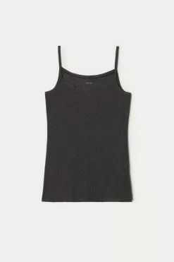 Tezenis Round-Neck Stretch Cotton Tank Top 10 Tezenis Round-Neck Stretch Cotton Tank Top -Outlet Tops Store 1MT15A 4987 F