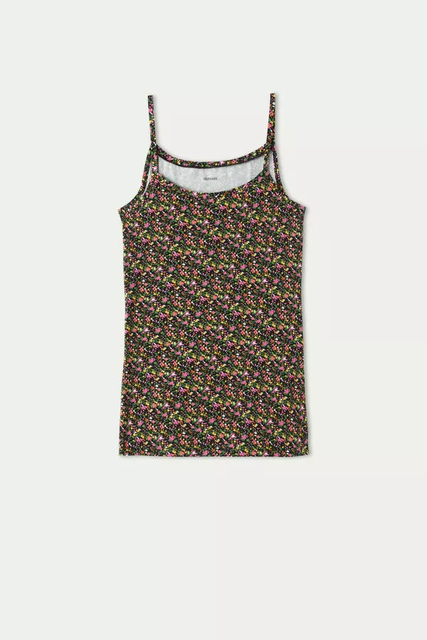 Tezenis Round Neck Tank Top In Stretch Cotton 5 Tezenis Round Neck Tank Top In Stretch Cotton - Image 5