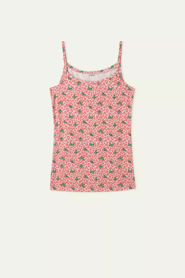 Tezenis Round Neck Tank Top In Stretch Cotton 5 Tezenis Round Neck Tank Top In Stretch Cotton - Image 5