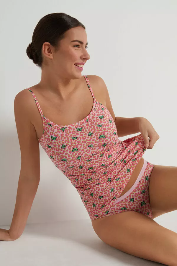 Tezenis Round Neck Tank Top In Stretch Cotton 3 Tezenis Round Neck Tank Top In Stretch Cotton - Image 3