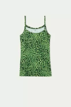 Tezenis Round Neck Tank Top In Stretch Cotton 9 Tezenis Round Neck Tank Top In Stretch Cotton -Outlet Tops Store 1MT15T304V F