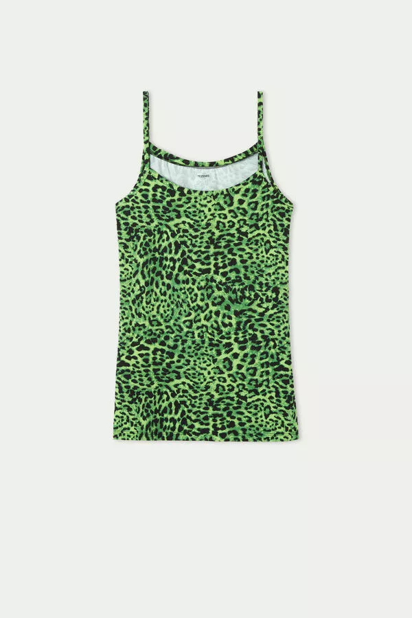 Tezenis Round Neck Tank Top In Stretch Cotton 5 Tezenis Round Neck Tank Top In Stretch Cotton - Image 5