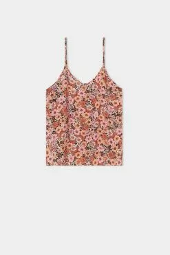 Tezenis Viscose Fabric Flared Tank Top