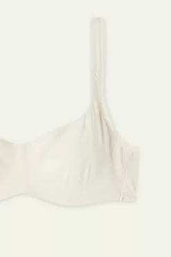 Tezenis Recycled Microfiber Paris Print Balconette Bra 11 Tezenis Recycled Microfiber Paris Print Balconette Bra -Outlet Tops Store 1RB010A 3106 D1