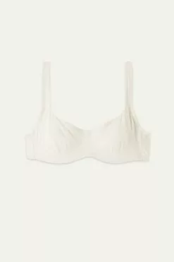 Tezenis Recycled Microfiber Paris Print Balconette Bra 10 Tezenis Recycled Microfiber Paris Print Balconette Bra -Outlet Tops Store 1RB010A 3106 F