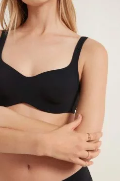 Tezenis Recycled Microfiber Paris Print Balconette Bra -Outlet Tops Store 1RB010A wear 019 DT1