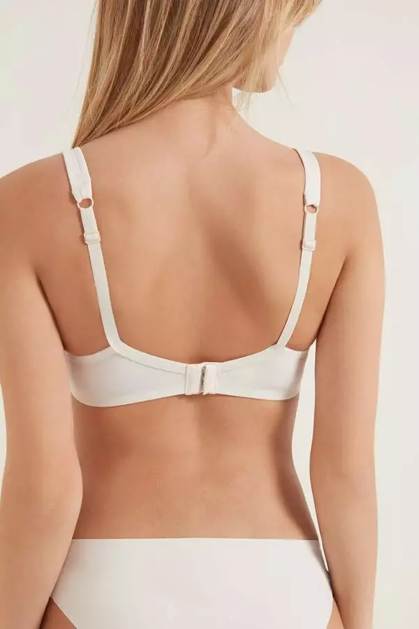 Tezenis Recycled Microfiber Paris Print Balconette Bra 2 Tezenis Recycled Microfiber Paris Print Balconette Bra - Image 2