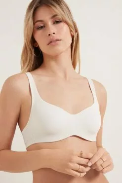 Tezenis Recycled Microfiber Paris Print Balconette Bra
