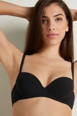 Tezenis Microfiber Wien Balconette Bra -Outlet Tops Store 1RI010019 M