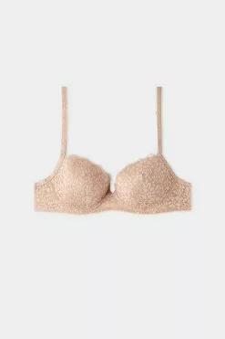 Tezenis Wien Recycled Lace Lightly Padded Balconette Bra 9 Tezenis Wien Recycled Lace Lightly Padded Balconette Bra -Outlet Tops Store 1RI0601905 F