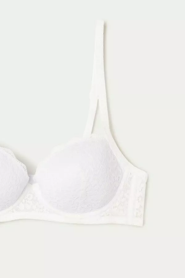 Tezenis Wien Recycled Lace Lightly Padded Balconette Bra 6 Tezenis Wien Recycled Lace Lightly Padded Balconette Bra - Image 6