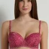 Tezenis Wien Pretty Leopard Lightly Padded Balconette Bra