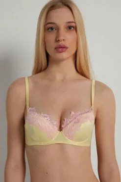 Tezenis Delicate Satin Wien Lightly Padded Balconette Bra