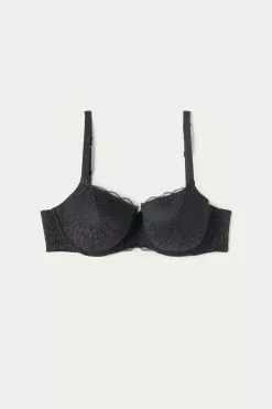 Tezenis Prague Full Cover Recycled Lace Balconette Bra -Outlet Tops Store 1RP060F019 F