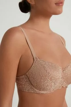 Tezenis Prague Full Cover Recycled Lace Balconette Bra -Outlet Tops Store 1RP060F1905 DT1W