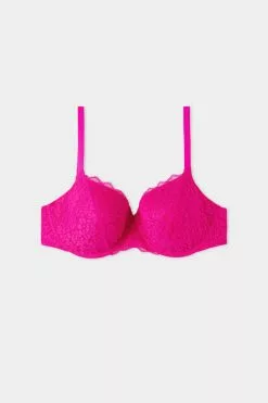 Tezenis Prague Full Cover Recycled Lace Balconette Bra -Outlet Tops Store 1RP060F534V F