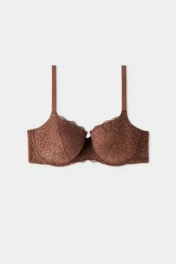 Tezenis Prague Full Cover Recycled Lace Balconette Bra -Outlet Tops Store 1RP060F633V F