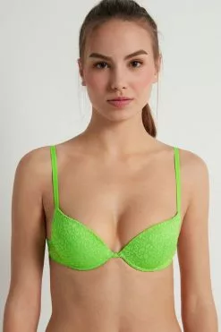 Tezenis Los Angeles Recycled Lace Super Push-Up Bra