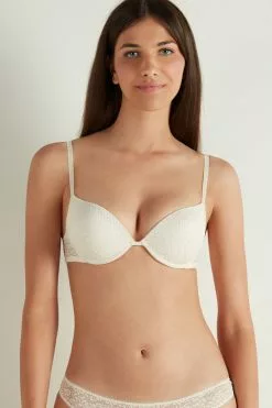 Tezenis Los Angeles Recycled Lace Super Push-Up Bra