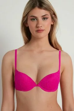 Tezenis Los Angeles Recycled Lace Super Push-Up Bra