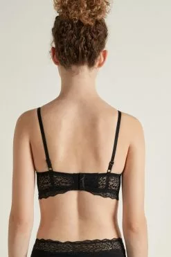 Tezenis Malibu Recycled Lace Super Push-Up Bra -Outlet Tops Store 1RS060A019 BI