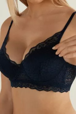 Tezenis Malibu Recycled Lace Super Push-Up Bra -Outlet Tops Store 1RS060A624T DT1W