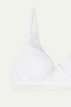 Tezenis Malibu Recycled Lace Super Push-Up Bra -Outlet Tops Store 1RS060A 001 D1