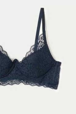 Tezenis Malibu Recycled Lace Super Push-Up Bra -Outlet Tops Store 1RS060A 624T D1