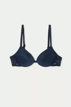 Tezenis Los Angeles Recycled Lace Super Push-Up Bra -Outlet Tops Store 1RS060 624T F