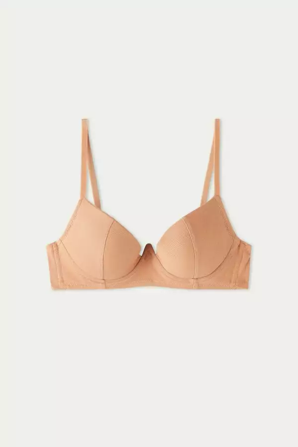 Tezenis Malibù Nude String Super Push-Up Bra 5 Tezenis Malibù Nude String Super Push-Up Bra - Image 5