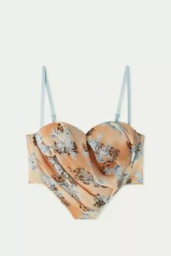 Tezenis Country Flowers Bra Top -Outlet Tops Store 1RT1547296V F