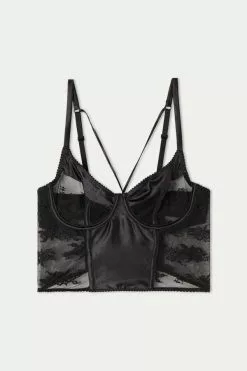 Tezenis Paradise Lace Balconette Bra Top -Outlet Tops Store 1RT1552019 F