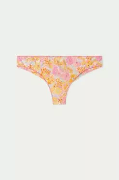 Tezenis Printed Microfiber Brazilian Panties 9 Tezenis Printed Microfiber Brazilian Panties -Outlet Tops Store 1SB01CT302V F