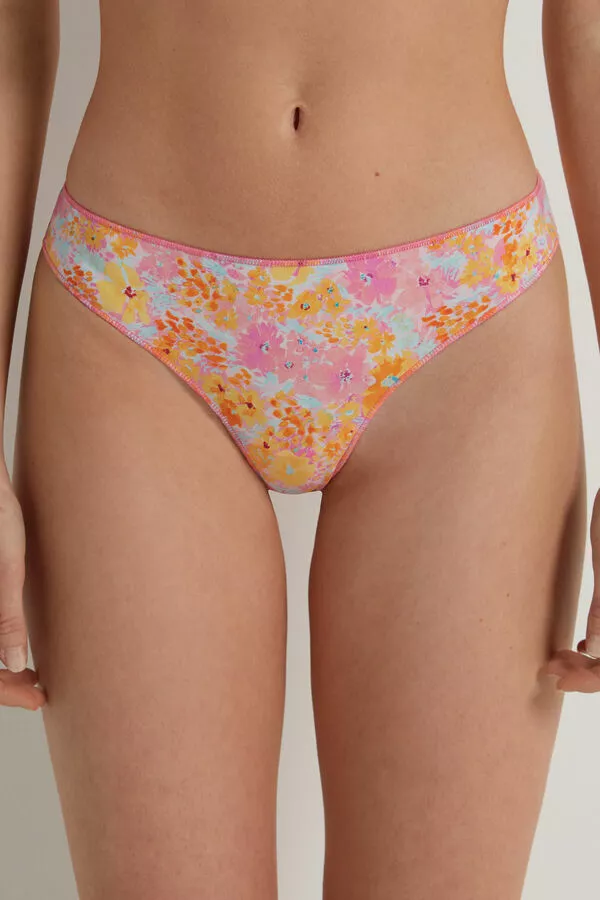 Tezenis Printed Microfiber Brazilian Panties 1 Tezenis Printed Microfiber Brazilian Panties