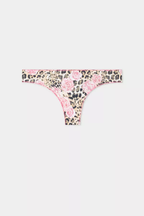 Tezenis Printed Microfiber Brazilian Panties 5 Tezenis Printed Microfiber Brazilian Panties - Image 5