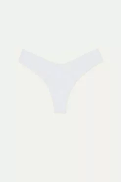 Tezenis Microfiber V-Shaped Laser-Cut Brazilian Panties -Outlet Tops Store 1SB01SV001 F