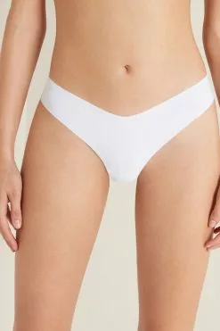 Tezenis Microfiber V-Shaped Laser-Cut Brazilian Panties