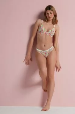 Tezenis Printed Cotton Brazilian Brief -Outlet Tops Store 1SB05T294V M