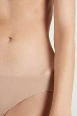 Tezenis Seamless Cheeky Briefs In Cotton -Outlet Tops Store 1SB05V1905 DT1W