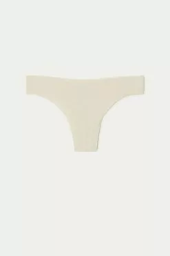 Tezenis Seamless Cheeky Briefs In Cotton -Outlet Tops Store 1SB05V3106 F