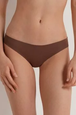 Tezenis Seamless Cheeky Briefs In Cotton