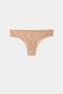 Tezenis Recycled Lace Brazilian Panties -Outlet Tops Store 1SB0601905 F