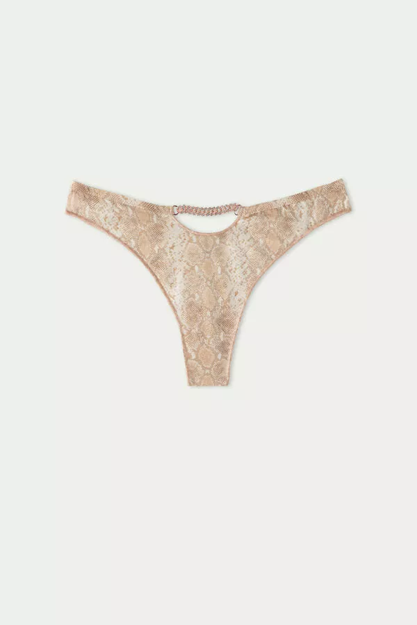 Tezenis Exotic Snake Brazilian Panties 5 Tezenis Exotic Snake Brazilian Panties - Image 5