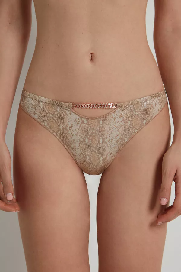 Tezenis Exotic Snake Brazilian Panties 1 Tezenis Exotic Snake Brazilian Panties