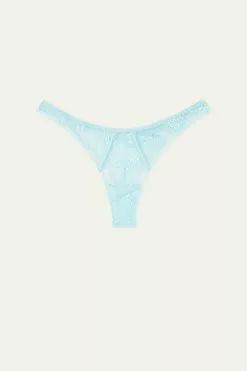 Tezenis Paradise Lace High-Cut Brazilian Panties -Outlet Tops Store 1SB1552255V F