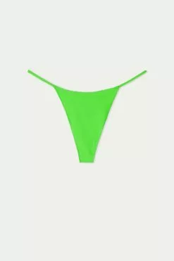 Tezenis High-Cut Microfiber Brazilian String Panties -Outlet Tops Store 1SB1569308V F
