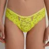 Tezenis High-Cut Lace Brazilian Panties With Cut-Outs