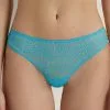 Tezenis Recycled Lace Laser-Cut Microfiber Brazilian Panties