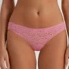 Tezenis Recycled Lace Laser-Cut Microfiber Brazilian Panties
