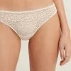 Tezenis Recycled Lace Laser-Cut Microfiber Brazilian Panties